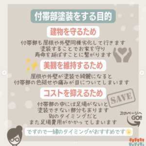 付帯部塗装