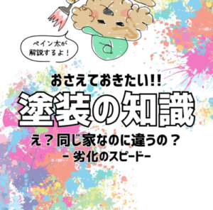 塗装の劣化スピード