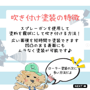 塗装の方法