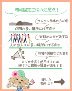 塩ビシート防水　機械固定式工法
