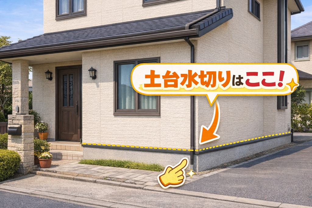 土台水切りの重要性を徹底解説！ | リペイン工房（外壁塗装・屋根塗装・雨漏り修理・防水工事）