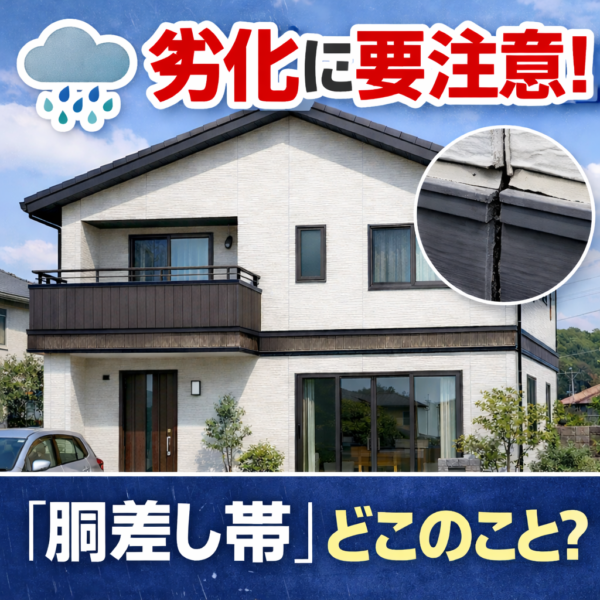 「胴差し帯」って?実は劣化しやすい要注意ポイント!