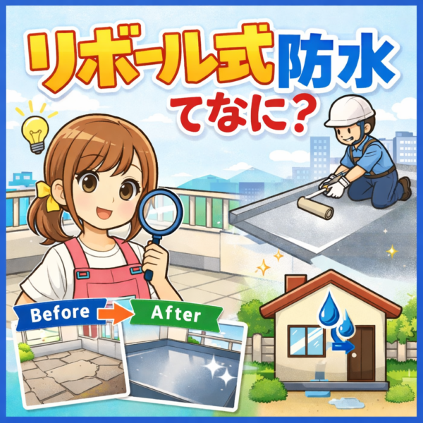 リボール式防水ってなに？