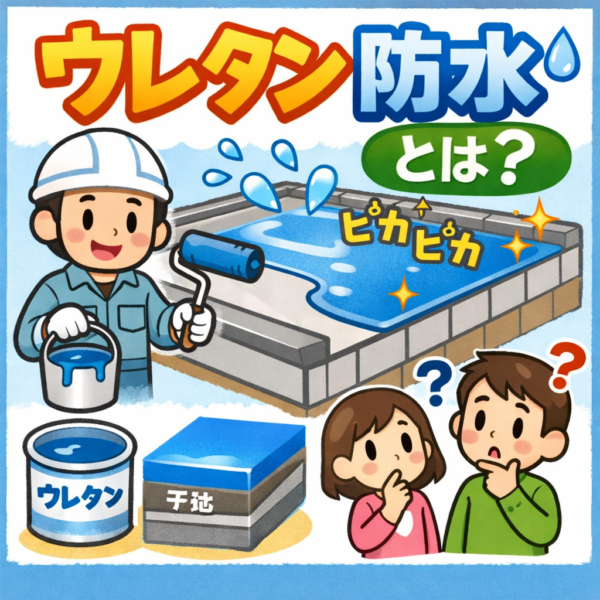 ウレタン防水とは？~防水工事シリーズ第３弾~