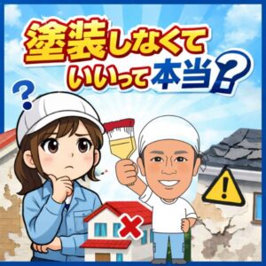 塗装しなくていいケース
