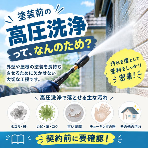 外壁塗装の見積書、下準備も確認を!